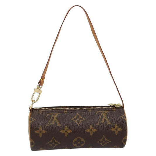 Louis Vuitton Papillon Pochette Monogram Canvas, BROWN, CANVAS, Clutche & pouche