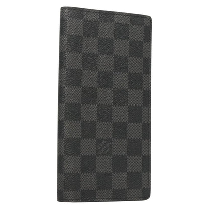 Louis Vuitton Brazza Long Bifold wallet Damier, GRAY, CANVAS, Wallets
