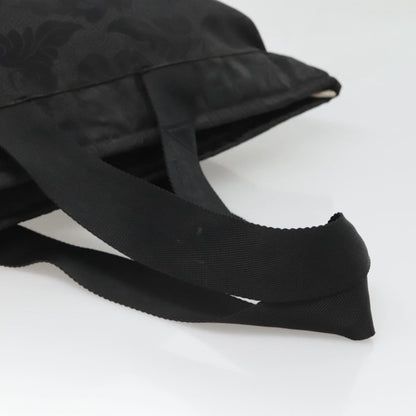 Versace Vintage Tote Nylon, BLACK, NYLON, Tote bag
