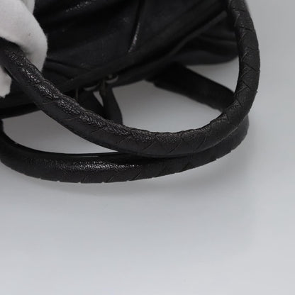 Bottega Veneta Vintage handbag Leather, BLACK, LEATHER, Handbag