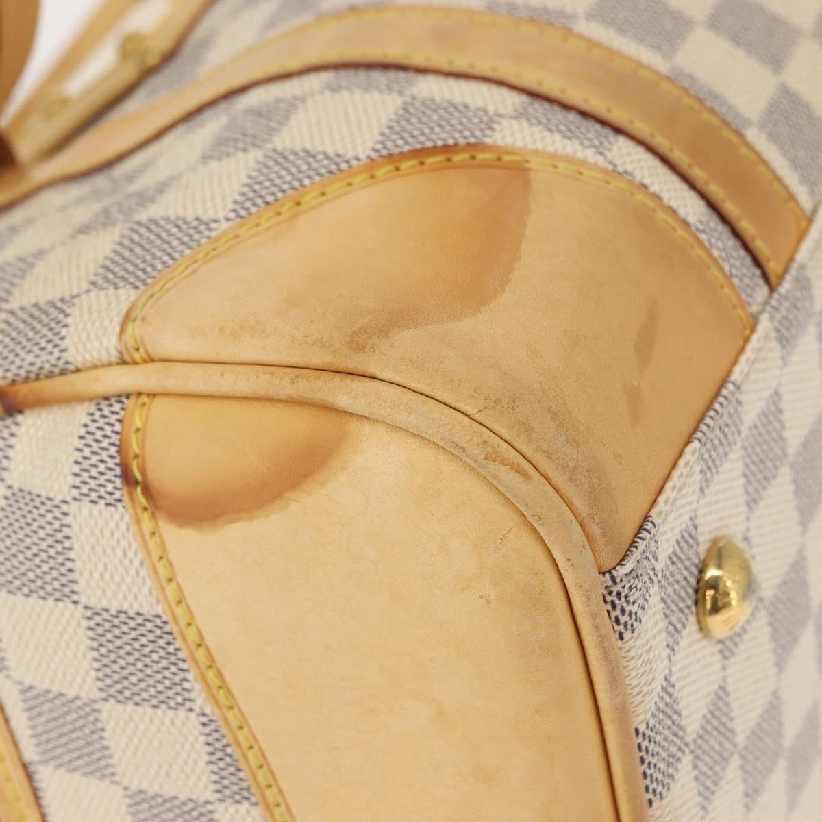 Louis Vuitton Berkeley Handbag Damier, BEIGE, CANVAS, Handbag