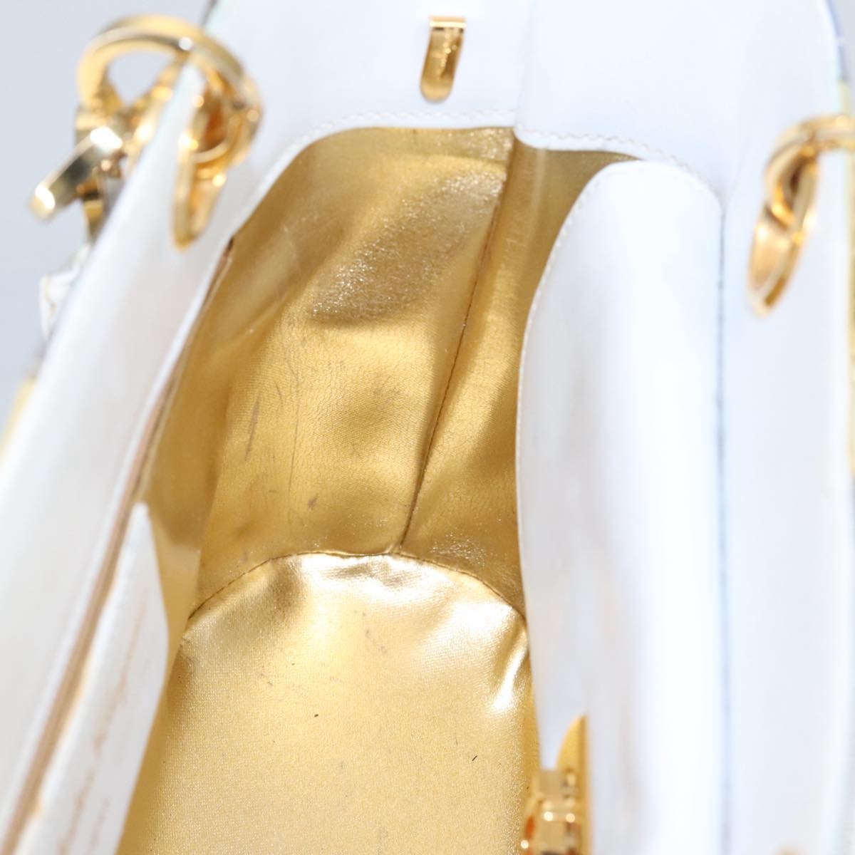 Salvatore Ferragamo Vintage Gancini Top Handle Bag Leather, MULTICOLOUR, LEATHER, Handbag