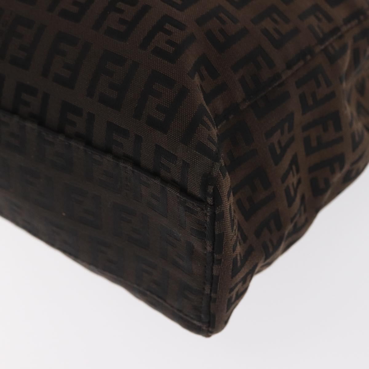 Fendi Zucca Tote bag Canvas, BROWN, CANVAS, Tote bag