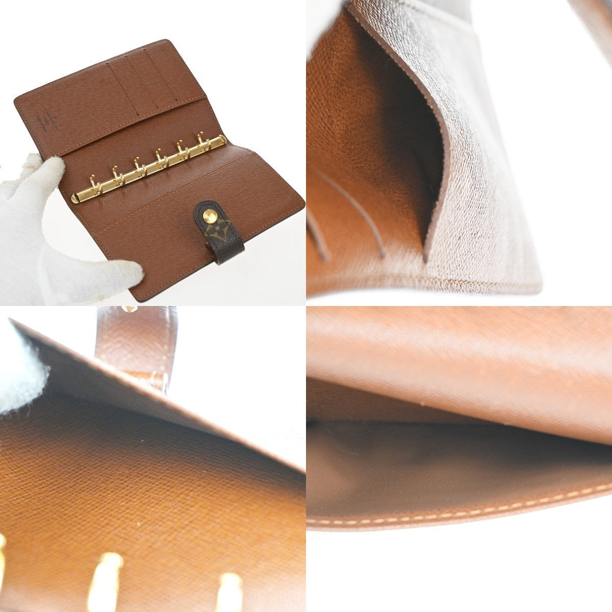 Louis Vuitton Agenda Cover Monogram Canvas, BROWN, CANVAS, Toiletry Case