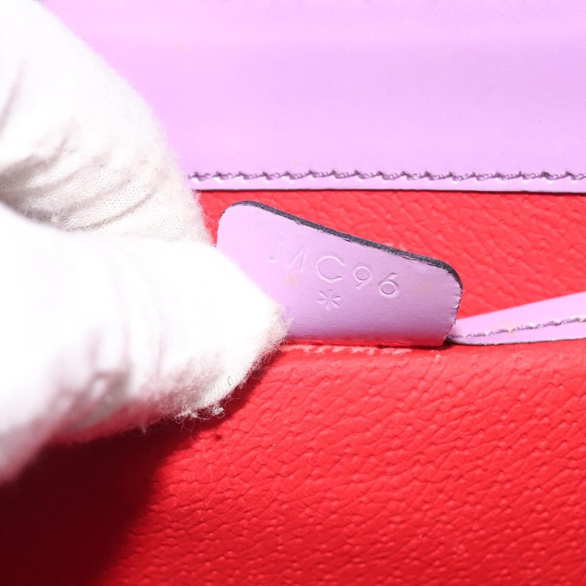 Celine Shoulder Bag Leather, PURPLE, LEATHER, Shoulder bag