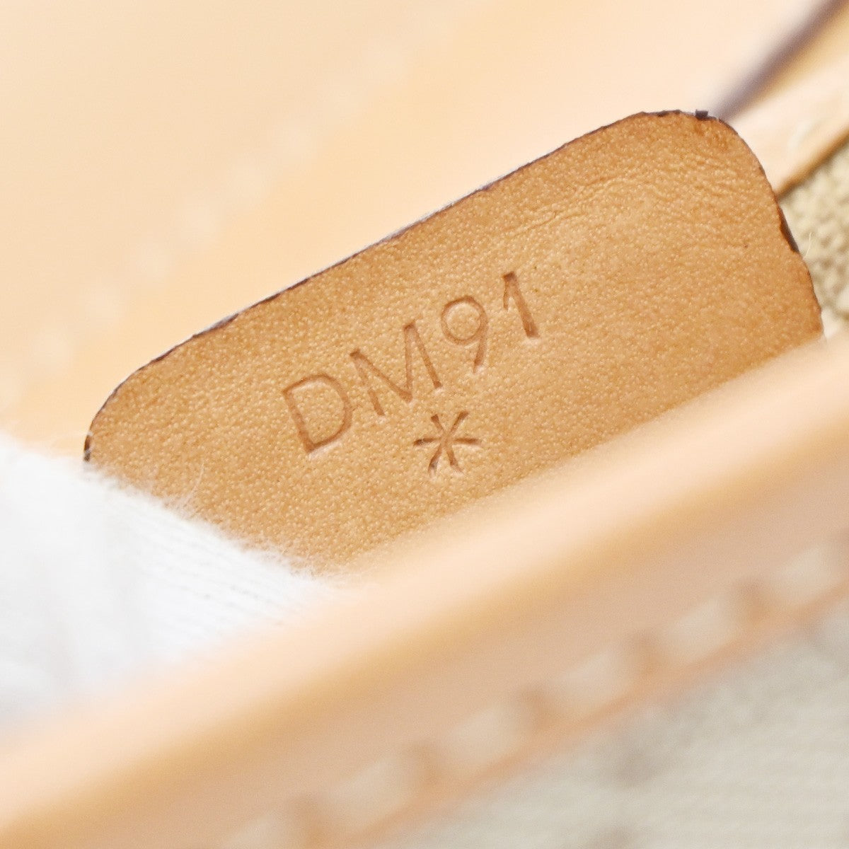 Celine Macadam Shoulder Bag Leather, BROWN, LEATHER, Shoulder bag