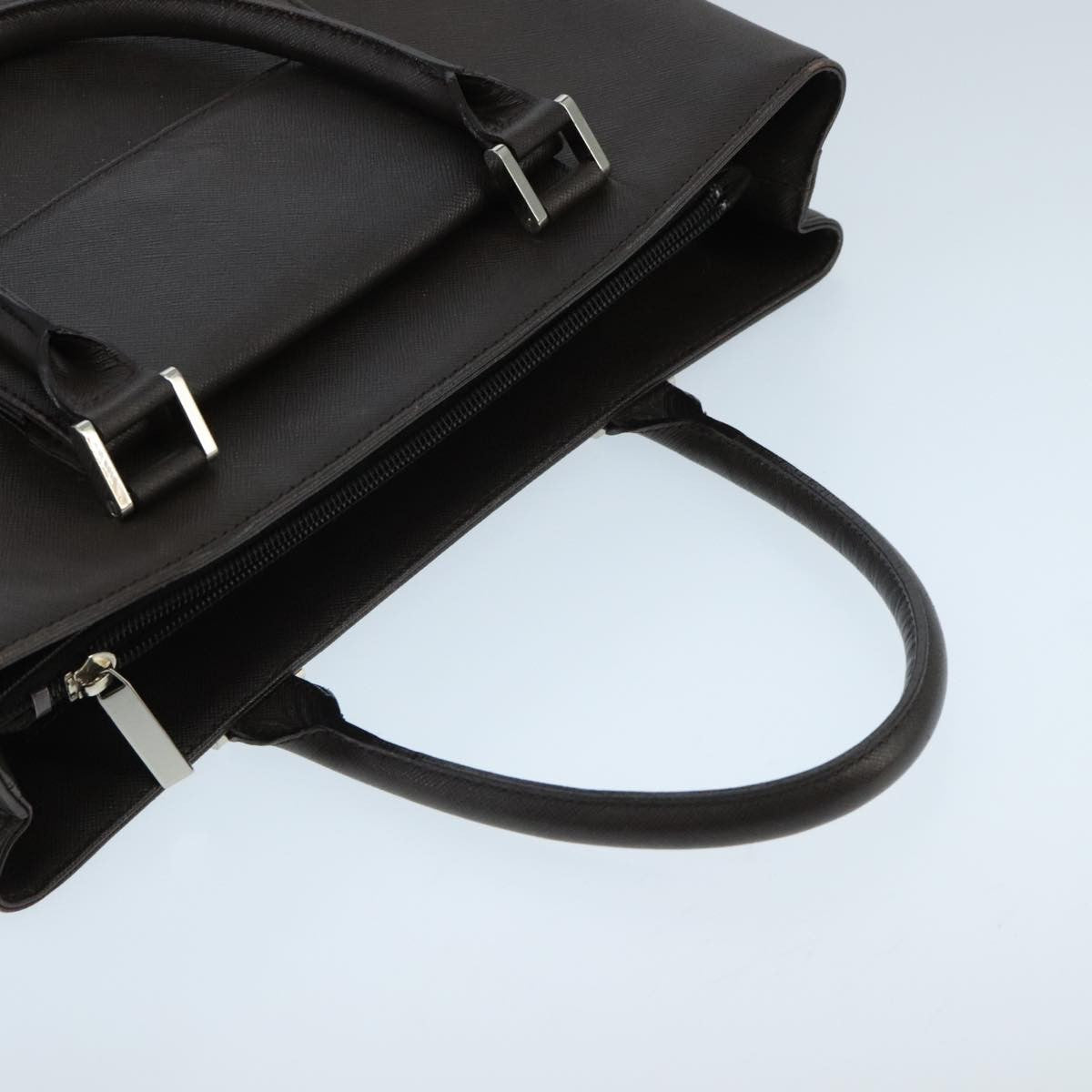 Burberry Vintage Handbag Leather, BROWN, LEATHER, Handbag