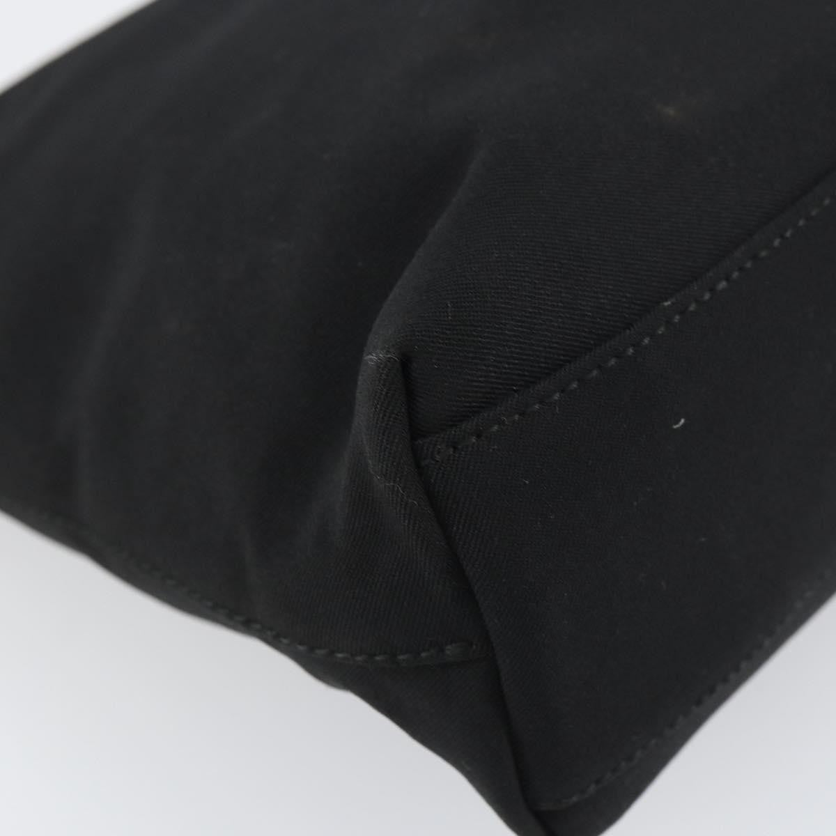 Salvatore Ferragamo Vala Shoulder Bag Nylon, BLACK, NYLON, Shoulder bag