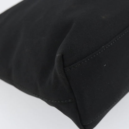 Salvatore Ferragamo Vala Shoulder Bag Nylon, BLACK, NYLON, Shoulder bag