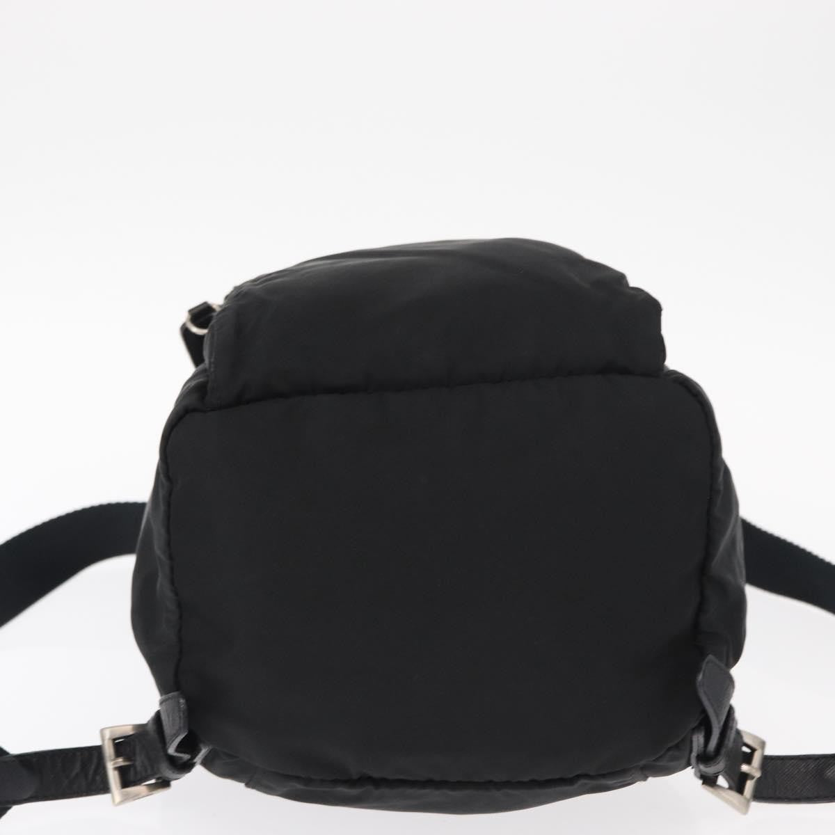 Prada Front Pocket Backpack Tessuto, BLACK, NYLON, Backpack