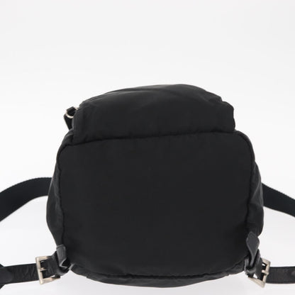 Prada Front Pocket Backpack Tessuto, BLACK, NYLON, Backpack
