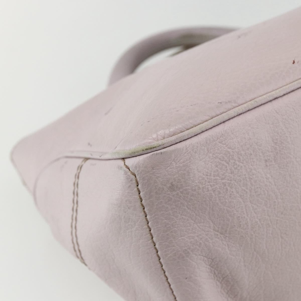 Celine Boogie Satchel Leather, PINK, LEATHER, Handbag