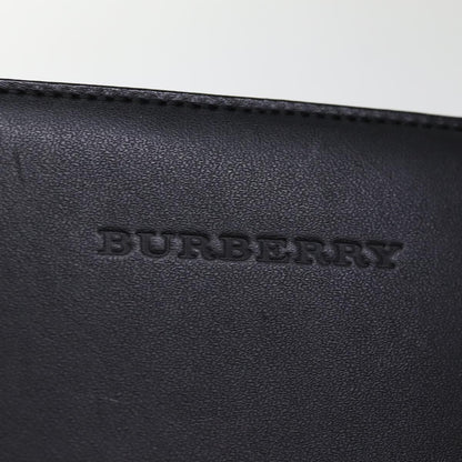 Burberry Vintage Shoulder Bag Leather, BLACK, LEATHER, Shoulder bag