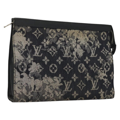 Louis Vuitton Pochette Voyage Monogram Tapestry Canvas, NAVY, CANVAS, Clutche & pouche