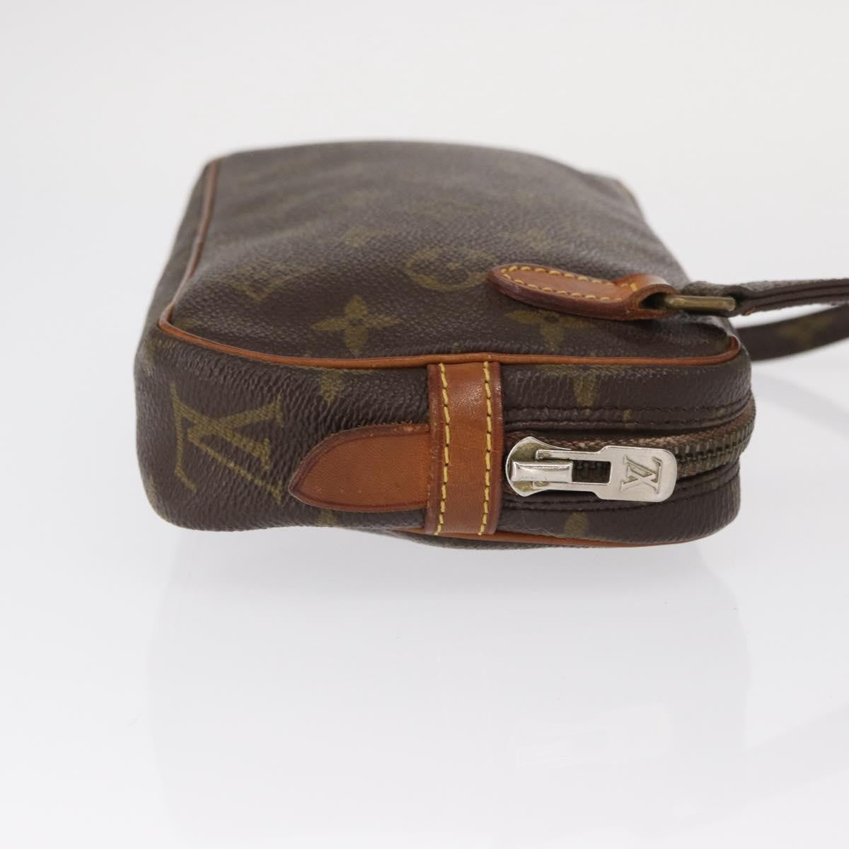 Louis Vuitton Pochette Marly Bandouliere Bag Monogram Canvas, BROWN, CANVAS, Shoulder bag