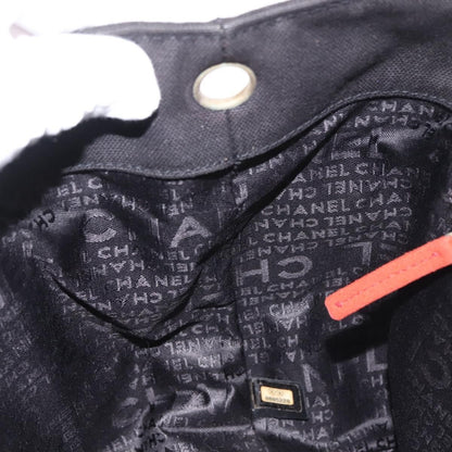 Chanel Chocolate Bar Coco Mark handbag Canvas, NAVY, CANVAS, Handbag