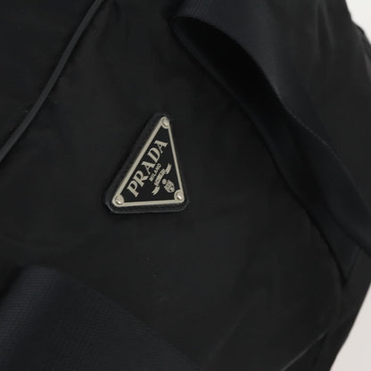 Prada Weekend Duffle Bag Tessuto, BLACK, NYLON, Travel bag