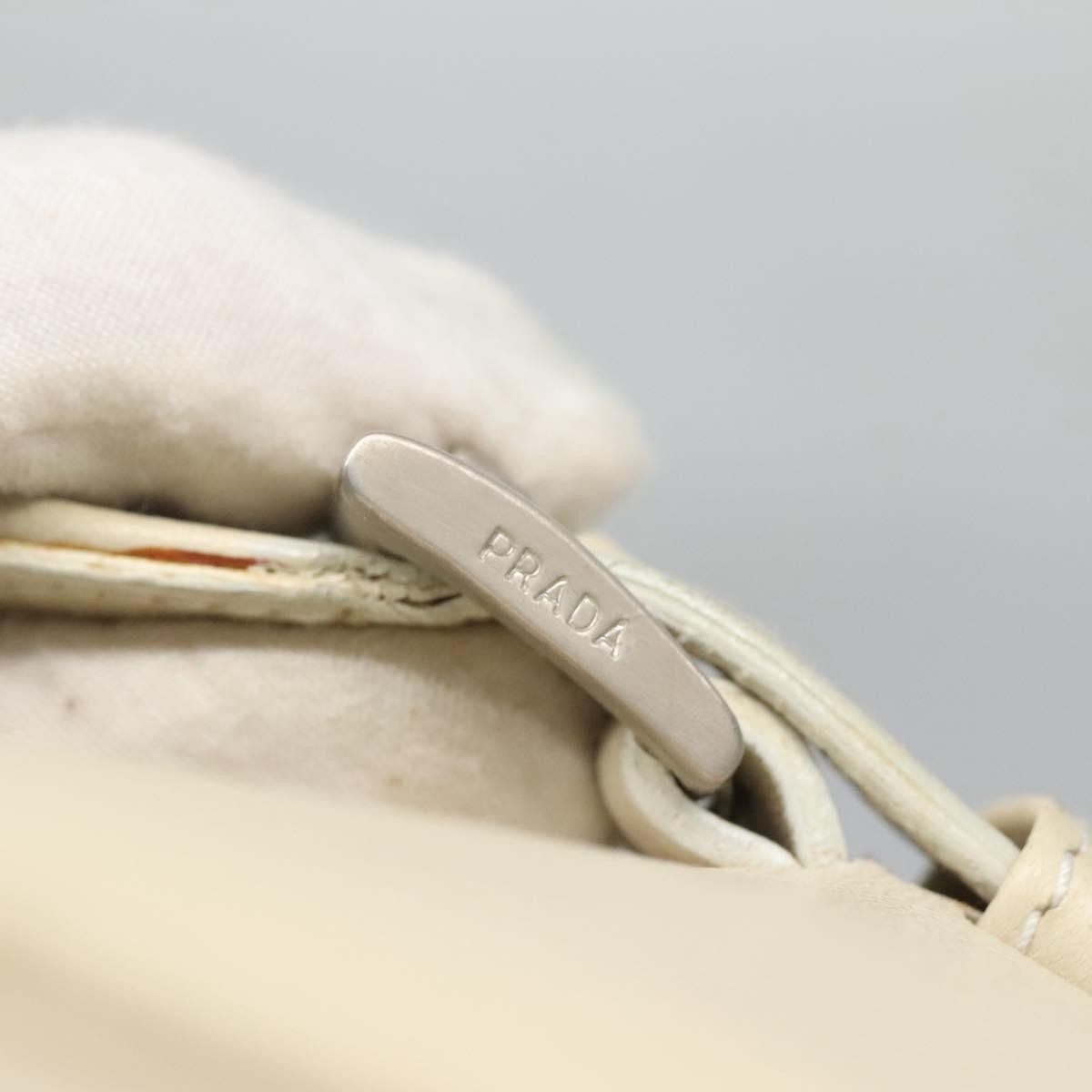 Prada Vintage Shoulder Bag Tessuto, BEIGE, NYLON, Shoulder bag