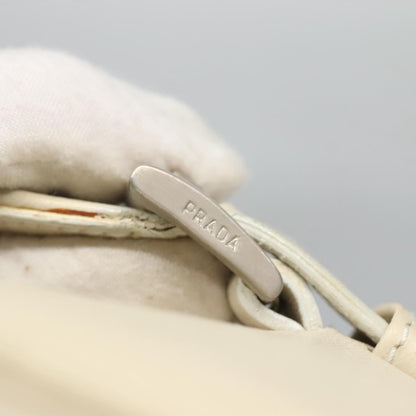 Prada Vintage Shoulder Bag Tessuto, BEIGE, NYLON, Shoulder bag