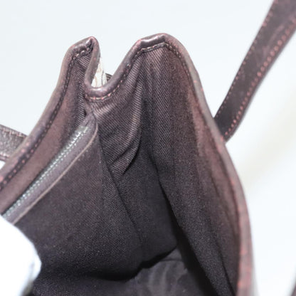 Celine Vintage Macadam Handbag Canvas, BEIGE, CANVAS, Handbag