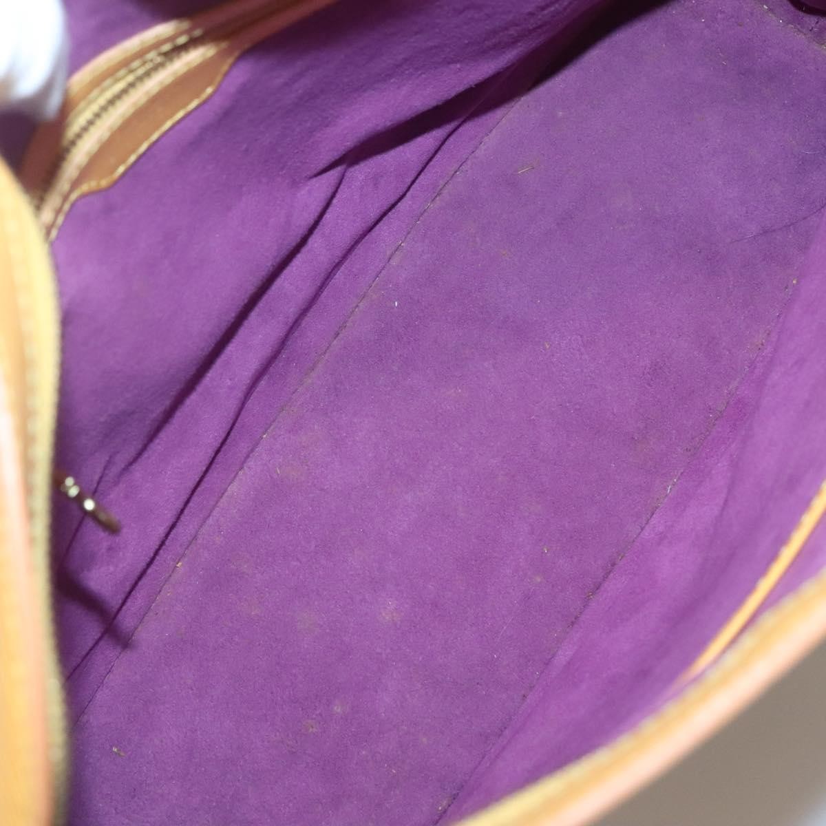 Louis Vuitton Lussac Handbag Epi Leather, YELLOW, LEATHER, Shoulder bag