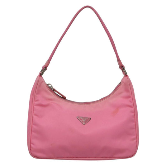 Prada Hobo Tessuto, PINK, NYLON, Clutche & pouche