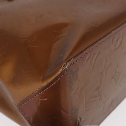 Louis Vuitton Reade Handbag Monogram Vernis, BROWN, PATENT_LEATHER, Tote bag