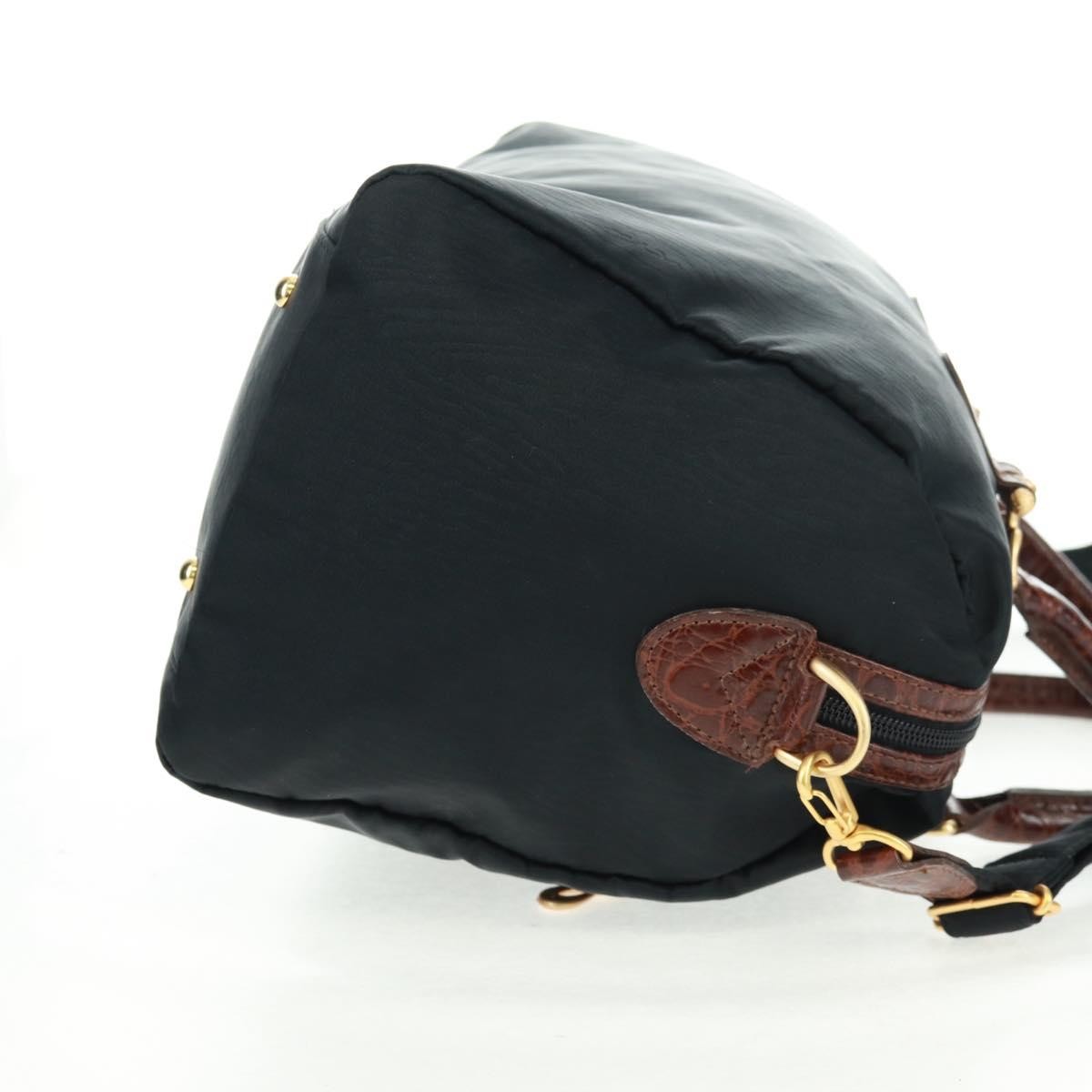 Balenciaga Vintage handbag Nylon, BLACK, NYLON, Handbag