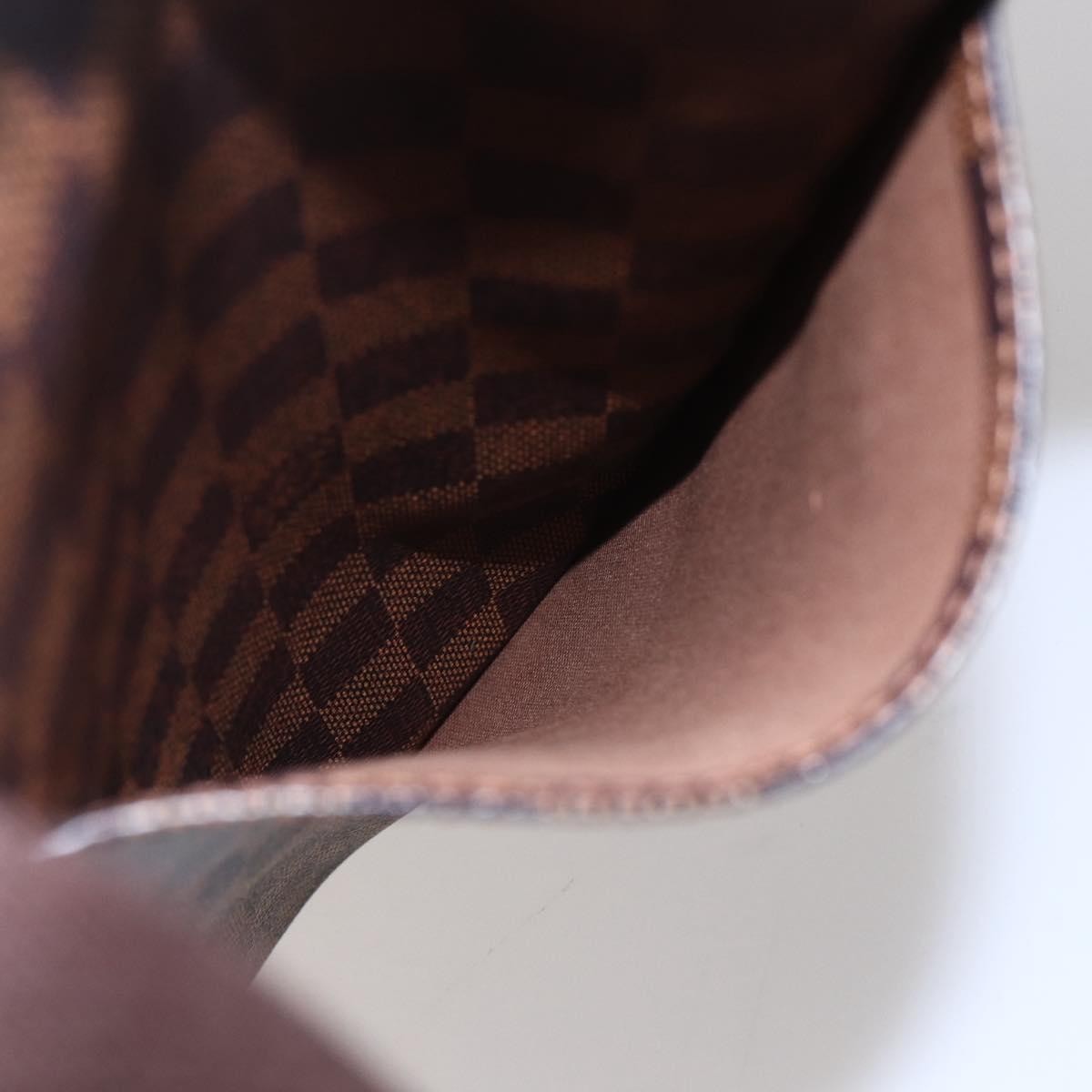 Louis Vuitton Cabas Beaubourg Damier, BROWN, CANVAS, Tote bag