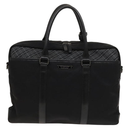 Burberry Black Label Business Bag Canvas, BLACK, CANVAS, Briefcase