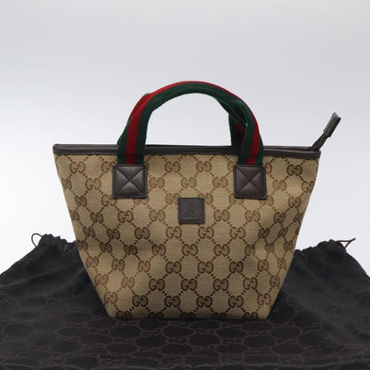 Gucci GG Canvas Bag Canvas, BEIGE, CANVAS, Handbag