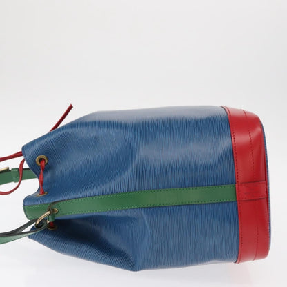 Louis Vuitton Tricolor Noe Handbag Epi Leather, BLUE, LEATHER, Shoulder bag