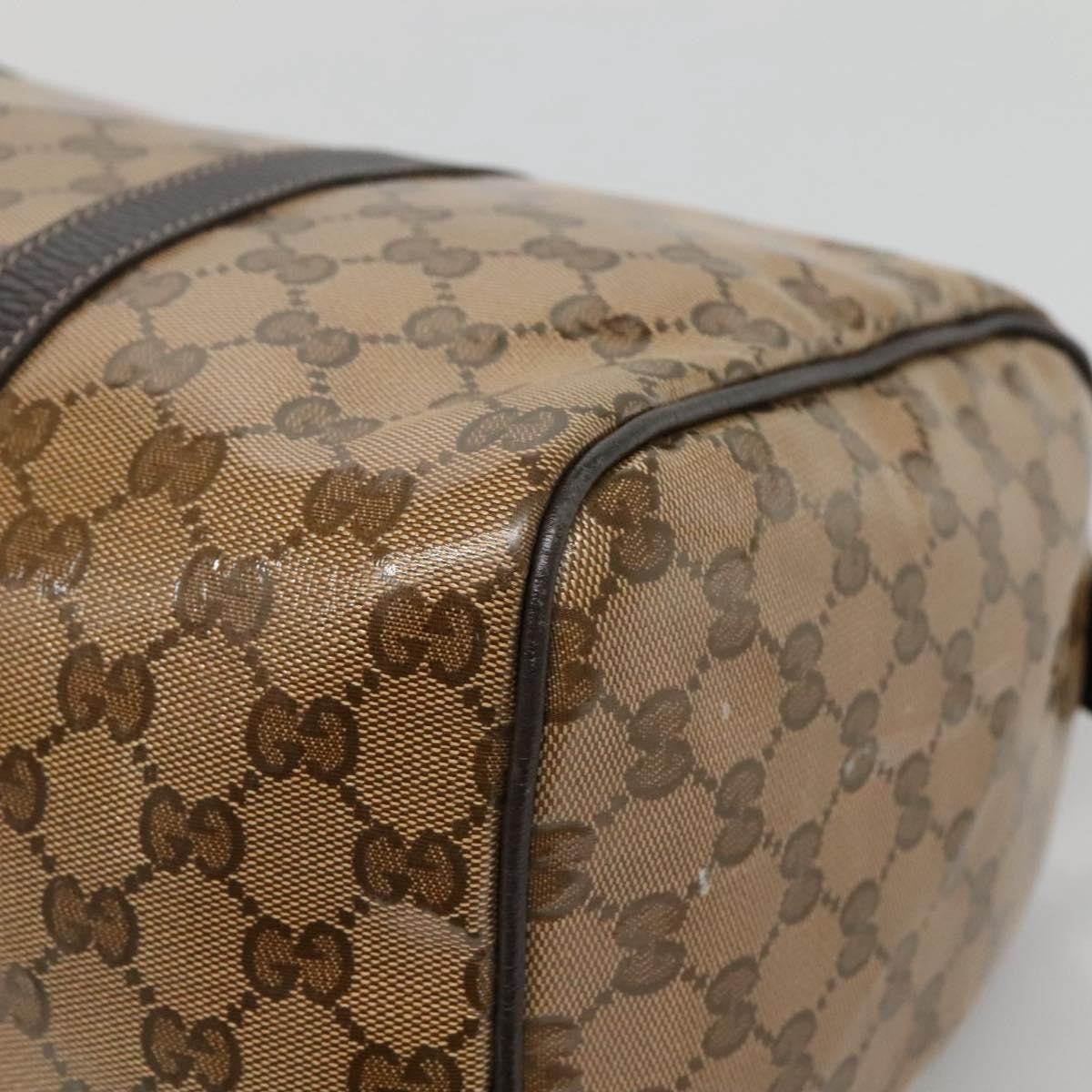 Gucci Joy Boston Bag GG Imprime, BEIGE, CANVAS, Travel bag