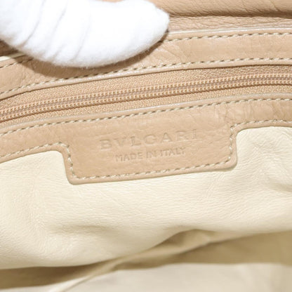Bvlgari Shoulder bag Leather, BEIGE, LEATHER, Shoulder bag