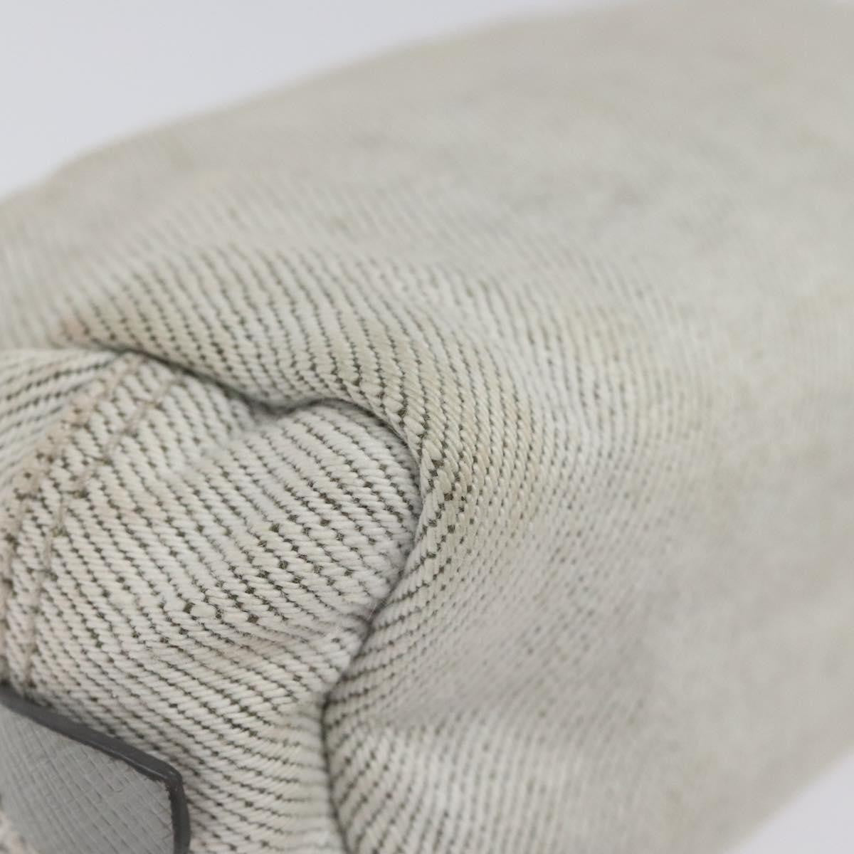 Prada Vintage Pouch Tessuto, GRAY, CANVAS, Clutche & pouche