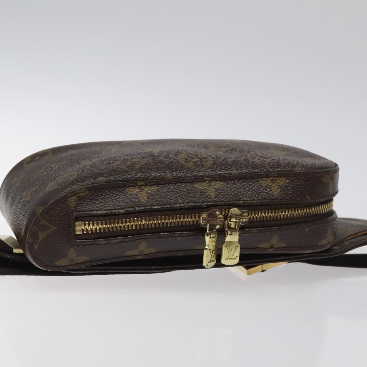 Louis Vuitton Geronimos Waist Bag Monogram Canvas, BROWN, CANVAS, Travel bag
