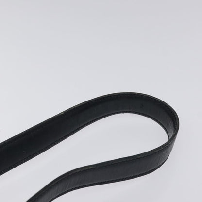 Gucci Vintage Shoulder Bag Leather, NAVY, LEATHER, Shoulder bag