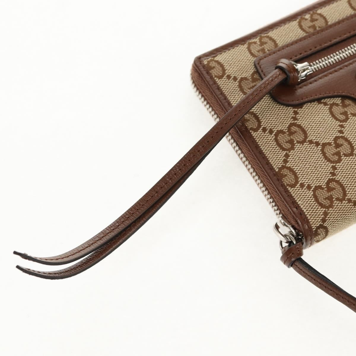 Gucci x Balenciaga The Hacker Project Neo Classic Wallet GG Canvas, BEIGE, CANVAS, Wallets