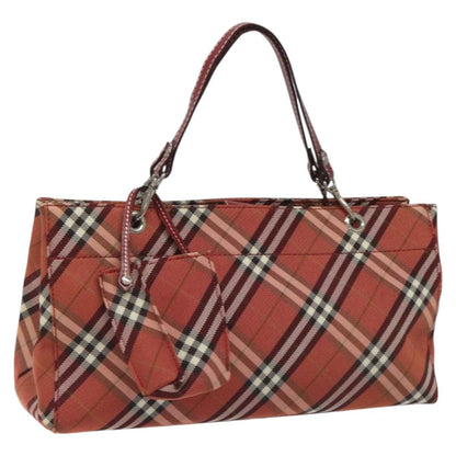 Burberry Nova Check Handbag Nova Check Canvas, RED, NYLON, Handbag