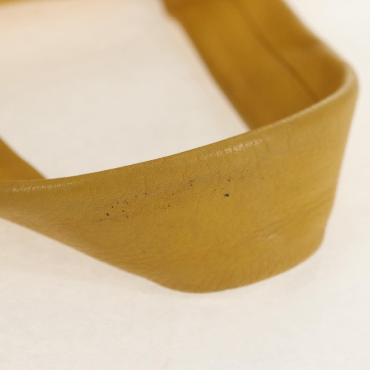 Chanel Square Stitch Bowler Bag Quilted Caviar, YELLOW, LEATHER, Handbag