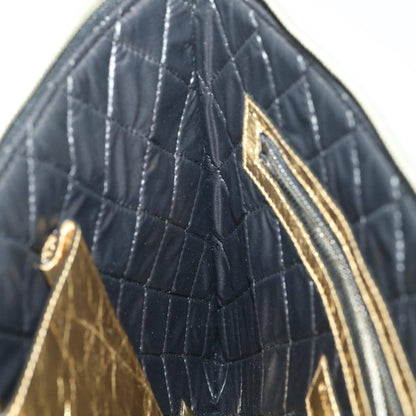 Chanel Je ne suis pas en solde Leather, GOLD, LEATHER, Handbag