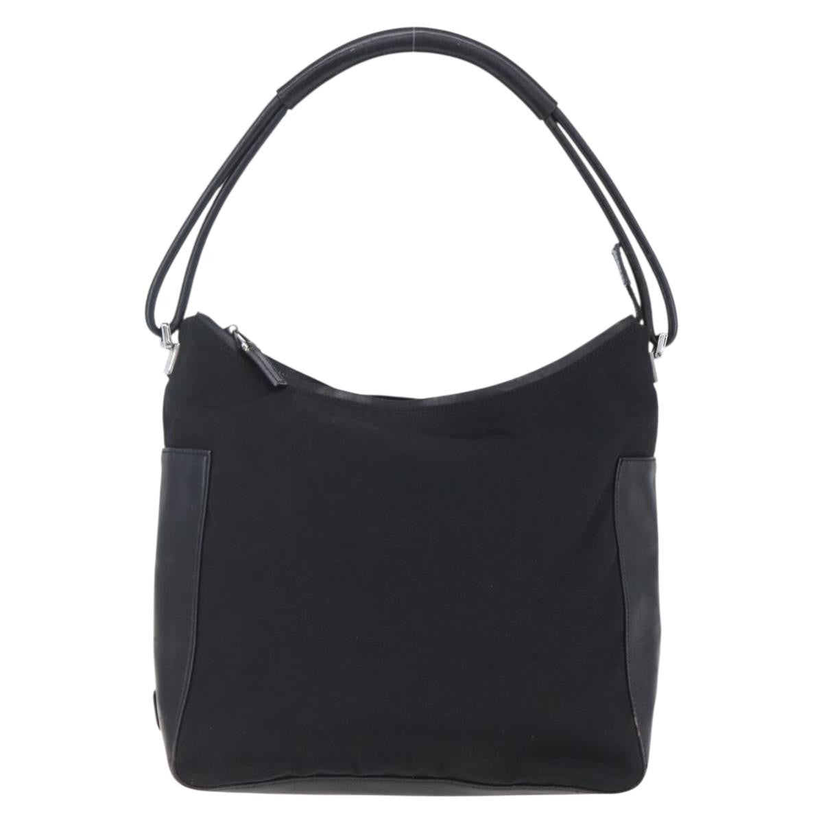 Gucci Zip Hobo Canvas, BLACK, CANVAS, Shoulder bag