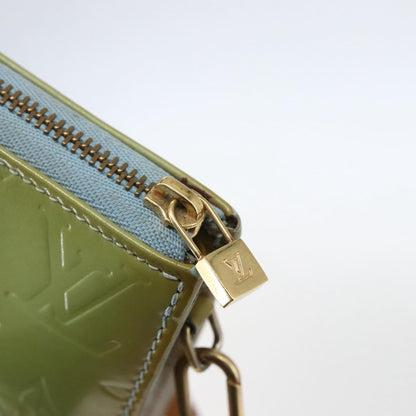 Louis Vuitton Lexington Pochette Monogram Vernis, GREEN, PATENT_LEATHER, Clutche & pouche