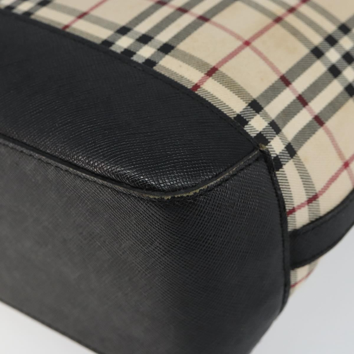 Burberry Vintage Zip Tote House Check Coated Canvas, BEIGE, CANVAS, Tote bag