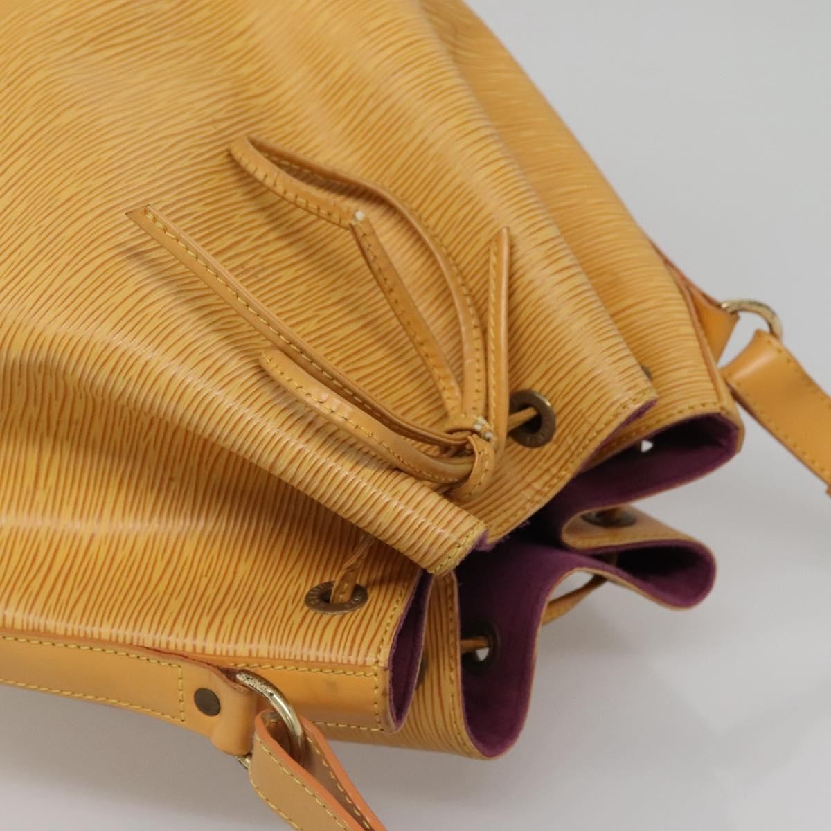 Louis Vuitton Noe Handbag Epi Leather, YELLOW, LEATHER, Handbag