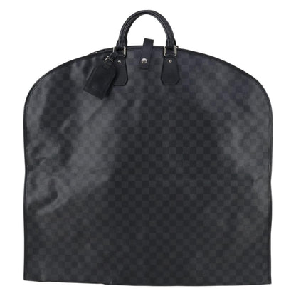 Louis Vuitton Garment Cover Damier Graphite, GRAY, CANVAS, Travel bag