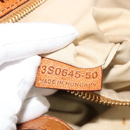 Chloe Ethel Handbag Leather, BROWN, LEATHER, Handbag