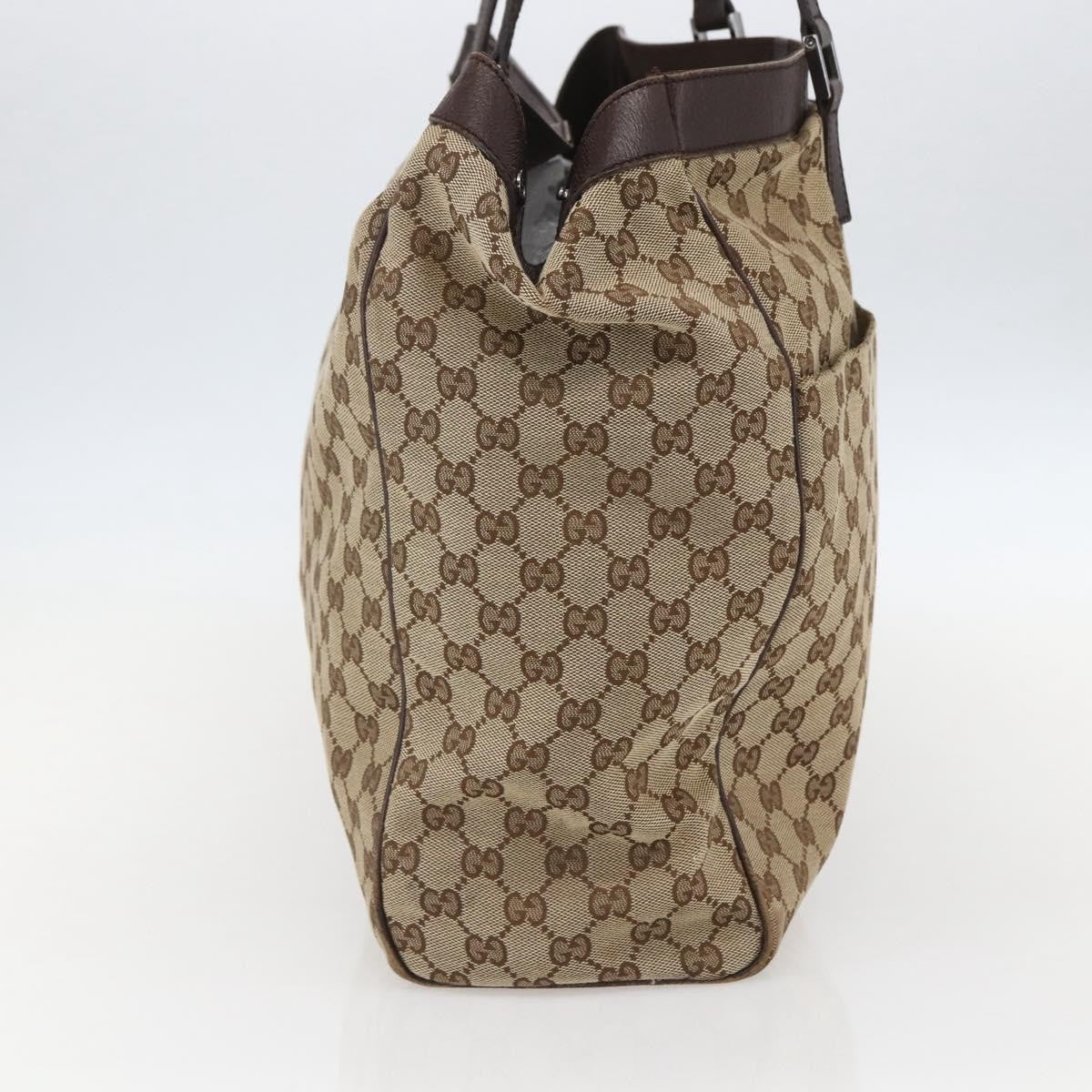 Gucci Vintage tote GG Canvas, BEIGE, CANVAS, Tote bag