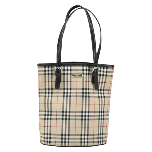 Burberry Nova Check Tote Nylon, BEIGE, NYLON, Tote bag