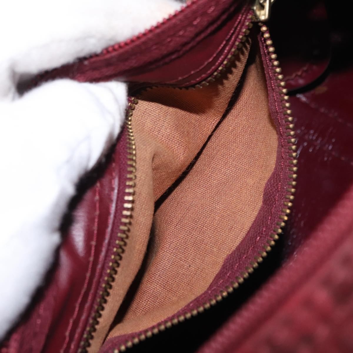 Christian Dior Vintage Trotter Boston Bag Diorissimo Canvas, RED, CANVAS, Handbag